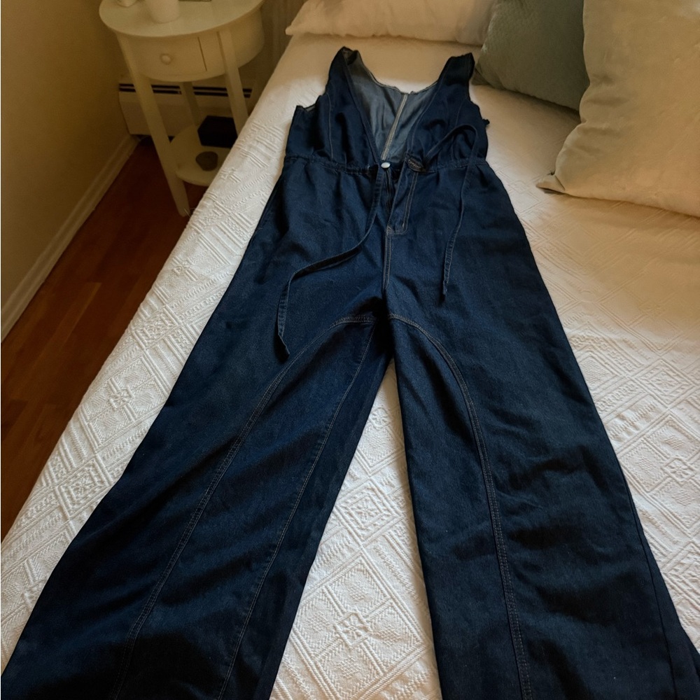 Stylish Denim Jumpsuit